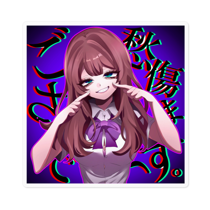 ステッカー - 100 x 100 (mm)