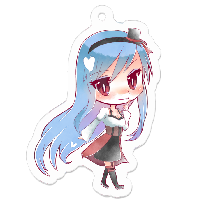 アクリルキーホルダー - 50 x 50 (mm)