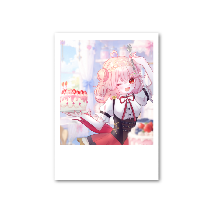 こむぎっこ爆誕2026チェキ風カード-ノーマルver