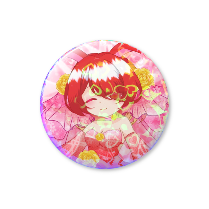 ホログラム缶バッジ - 32mm
