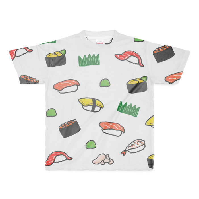 フルグラフィックTシャツ - M - 両面印刷