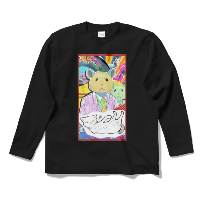 ロングスリーブTシャツ - S - ブラック