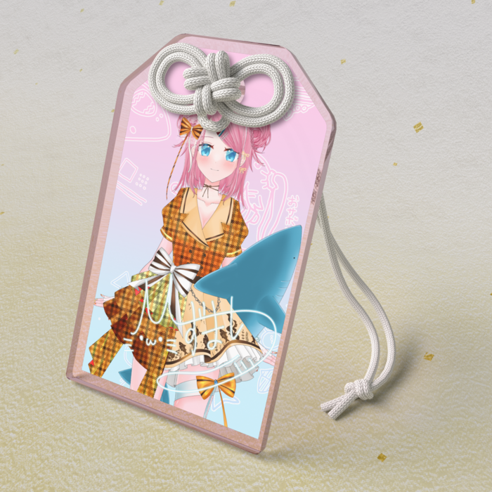 アクリルお守り - 50 × 80mm