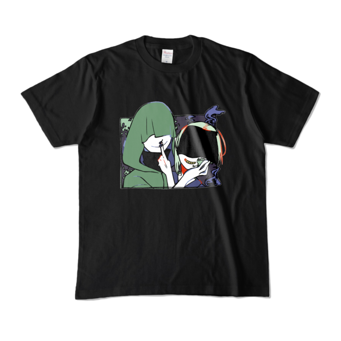 カラーTシャツ - M - ブラック (濃色)