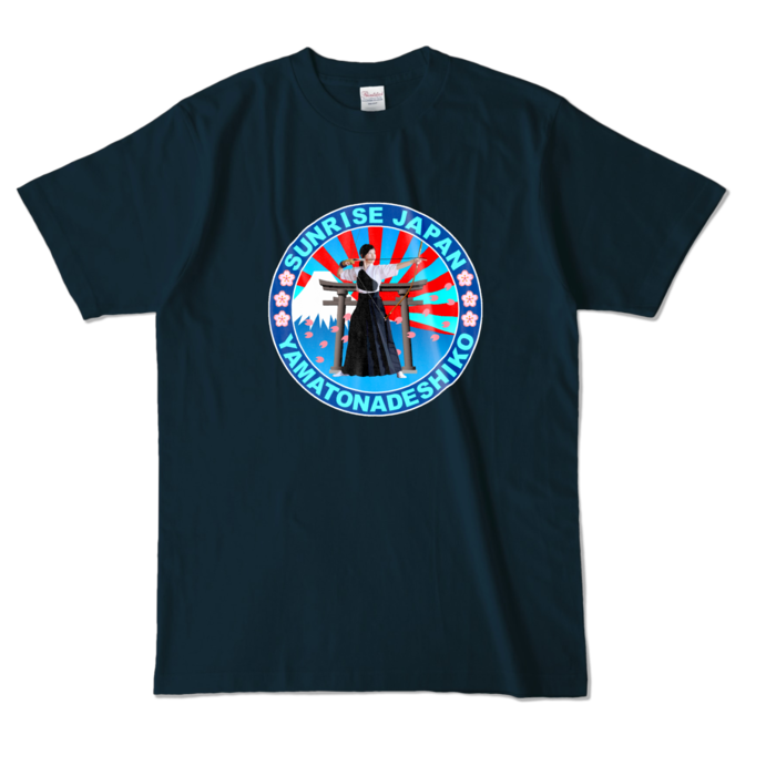 カラーTシャツ - L - ネイビー (濃色)