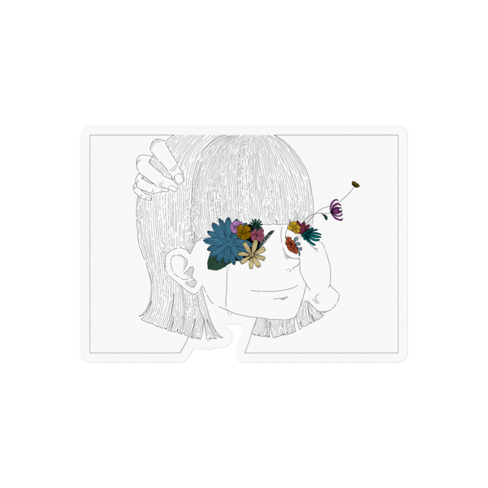 ステッカー - 100 x 100 (mm)