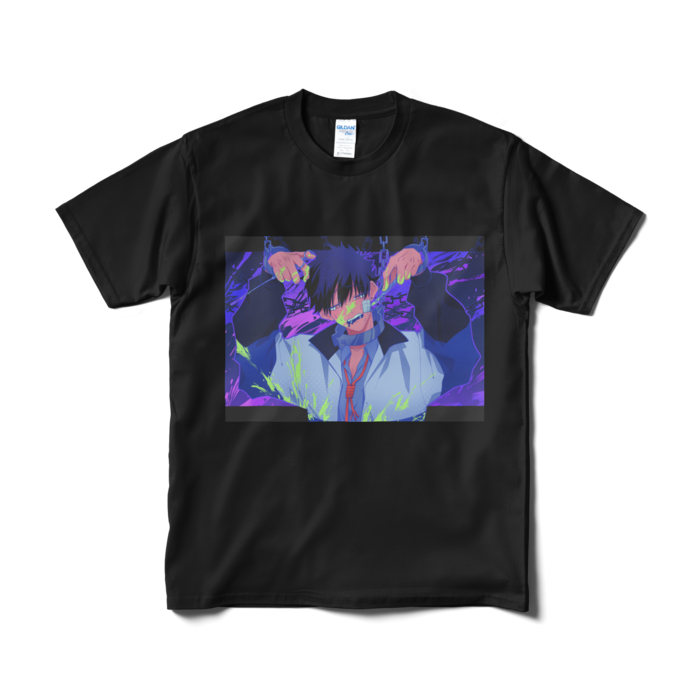 フィズ／横 Tシャツ（短納期） - M - ブラック