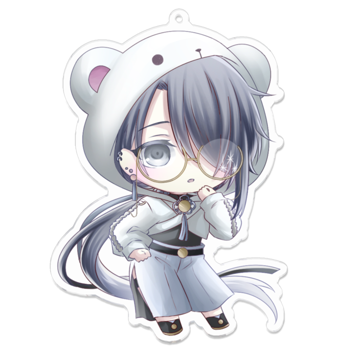 アクリルキーホルダー - 100 x 100 (mm)