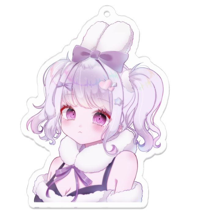 アクリルキーホルダー - 70 x 70 (mm)