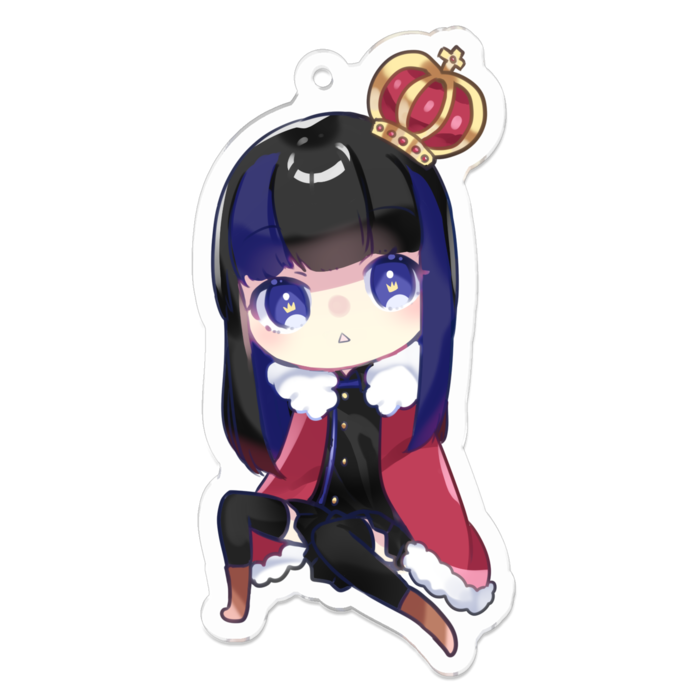 アクリルキーホルダー - 70 x 70 (mm) りなくん。 ver.