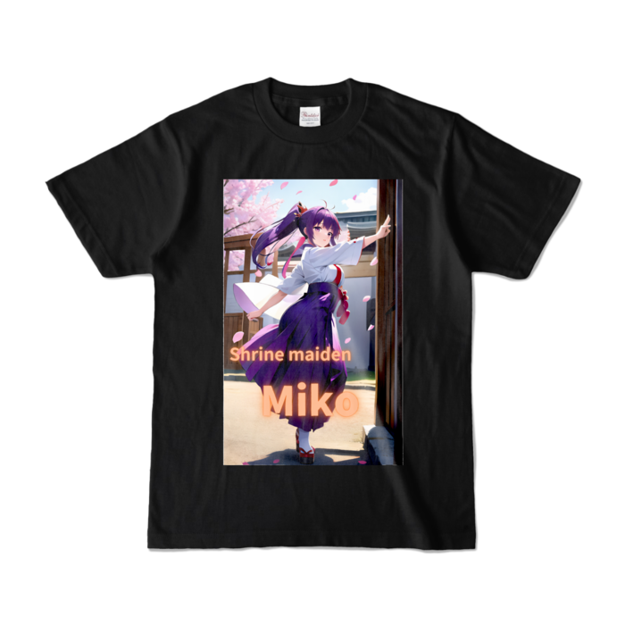 カラーTシャツ - S - ブラック (濃色)