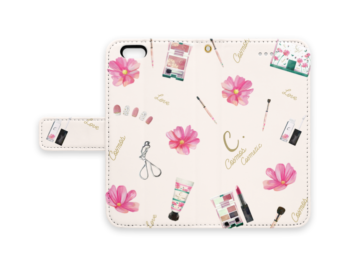 手帳型iPhoneケース - iPhone 6 / 6s - ストラップ穴 あり