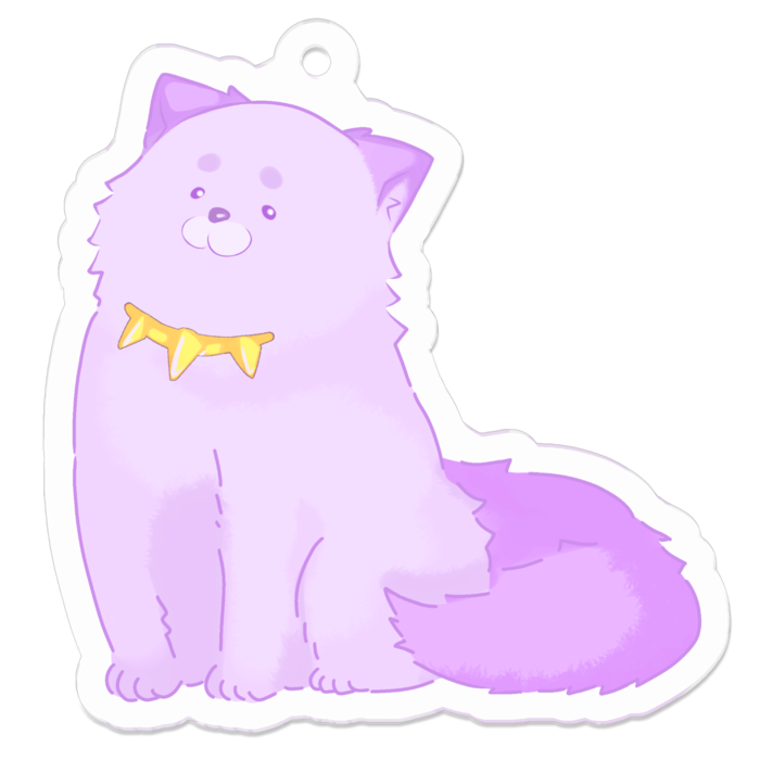 アクリルキーホルダー - 50 x 50 (mm)