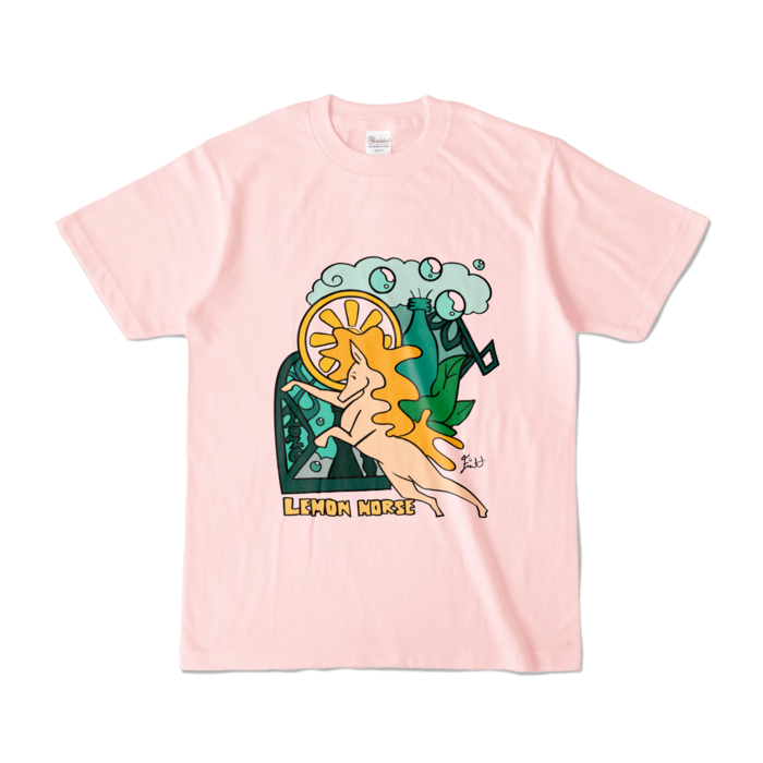 カラーTシャツ - S - ライトピンク (淡色)