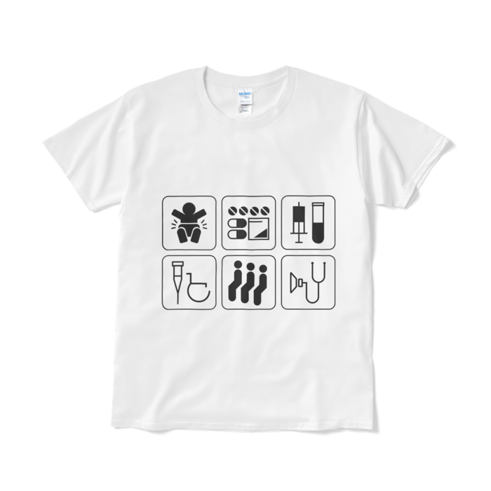 Tシャツ(短納期) - L - ホワイト