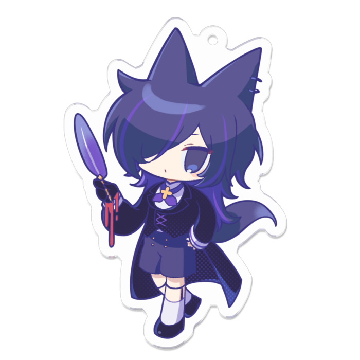 アクリルキーホルダー - 70 x 70 (mm)