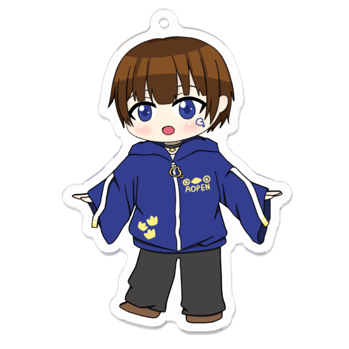 アクリルキーホルダー - 70 x 70 (mm)