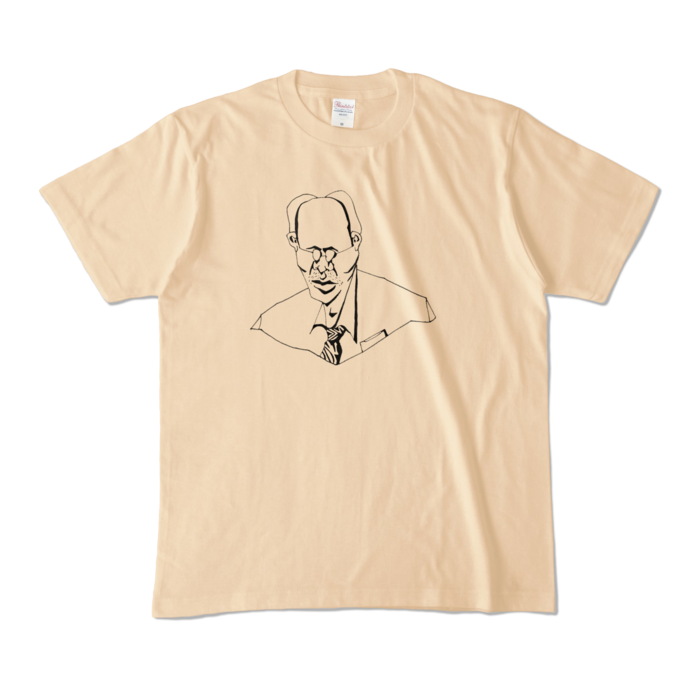 カラーTシャツ - M - ナチュラル (淡色)
