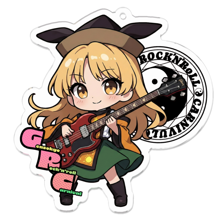 アクリルキーホルダー - 70 x 70 (mm)