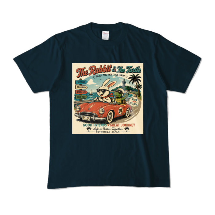 カラーTシャツ - M - ネイビー (濃色)