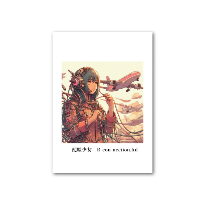 フォト風カード - 縦 - 片面