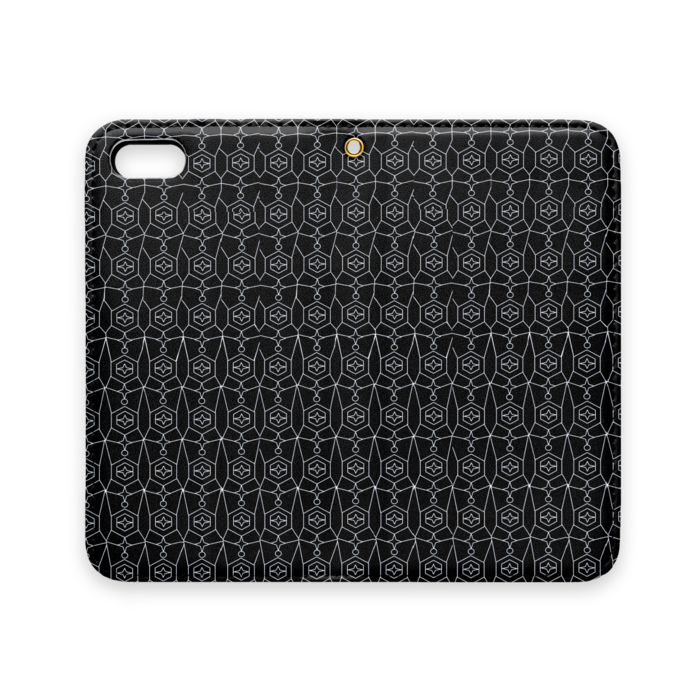 手帳型iPhoneケース（ベルトなし） - iPhone 5 / 5s / SE(第1世代) - ストラップ穴 あり