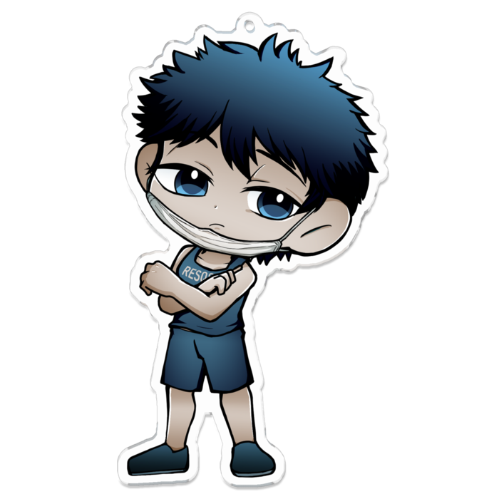 アクリルキーホルダー - 100 x 100 (mm)