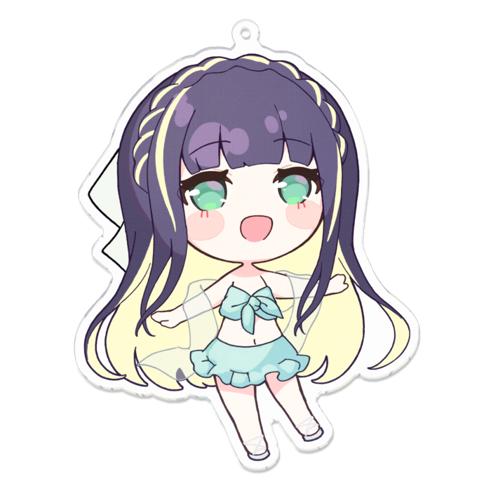 アクリルキーホルダー - 100 x 100 (mm)