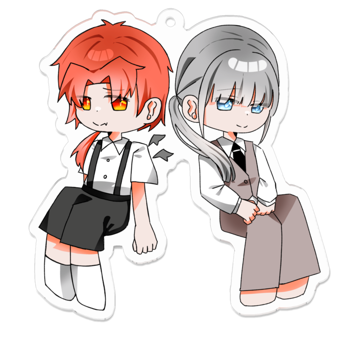 アクリルキーホルダー - 70 x 70 (mm)