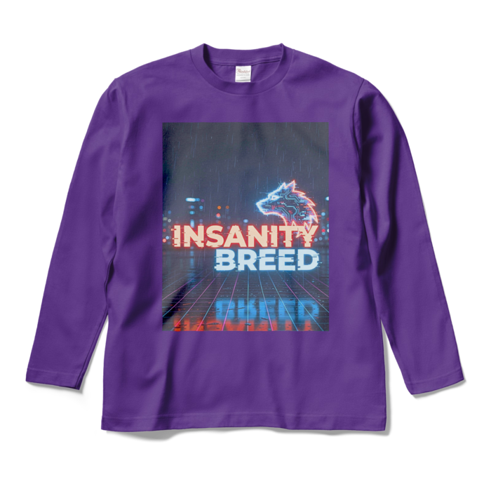 ロングスリーブTシャツ - M - パープル