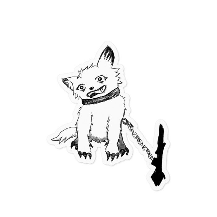 ステッカー - 100 x 100 (mm)