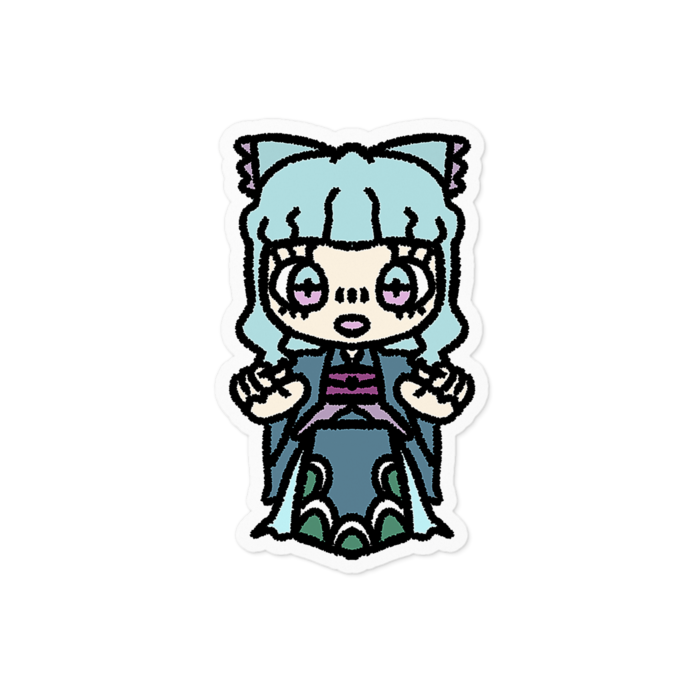 ステッカー - 100 x 100 (mm)