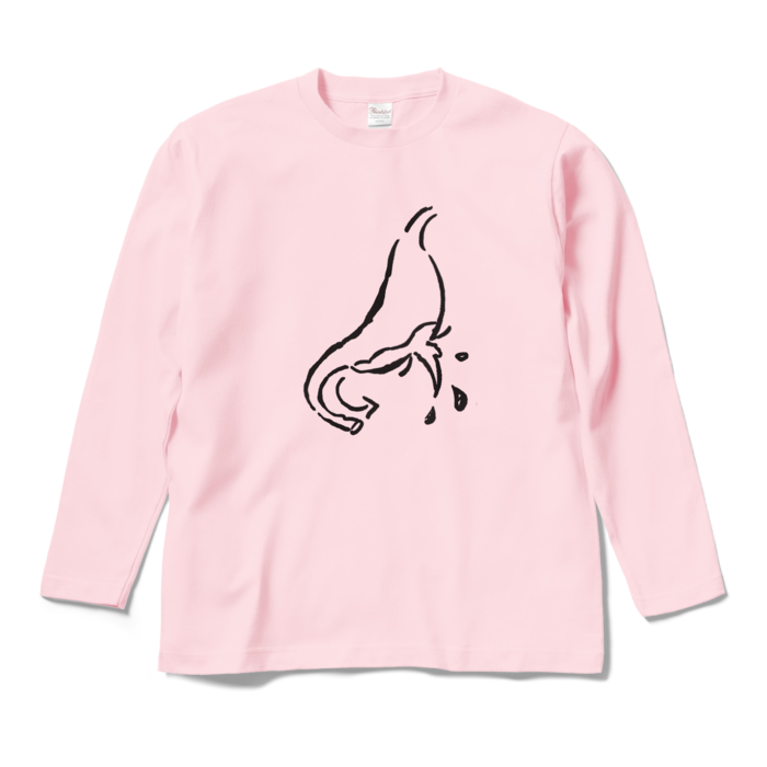 ロングスリーブTシャツ - M - ライトピンク
