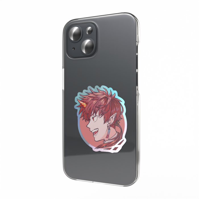 オーロラスマホステッカー - 縦