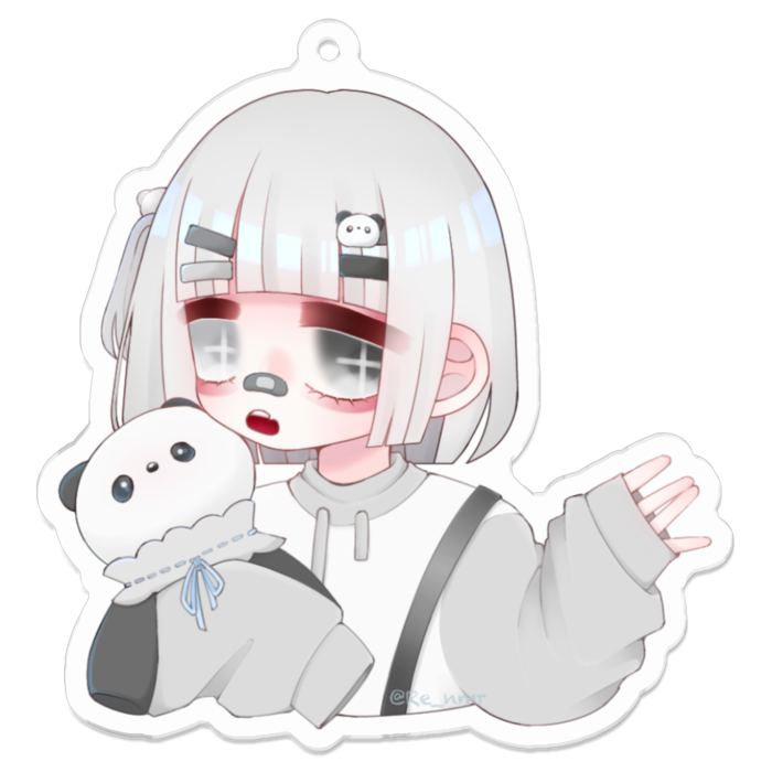 アクリルキーホルダー - 70 x 70 (mm)