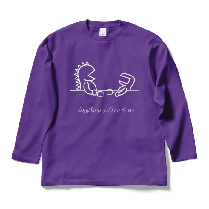 ロングスリーブTシャツ - L - パープル