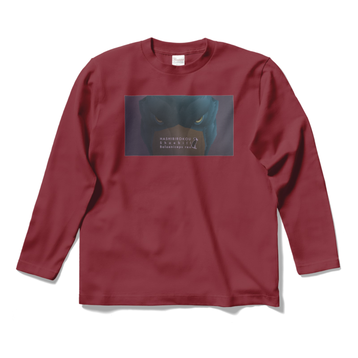 ロングスリーブTシャツ - S - バーガンディ