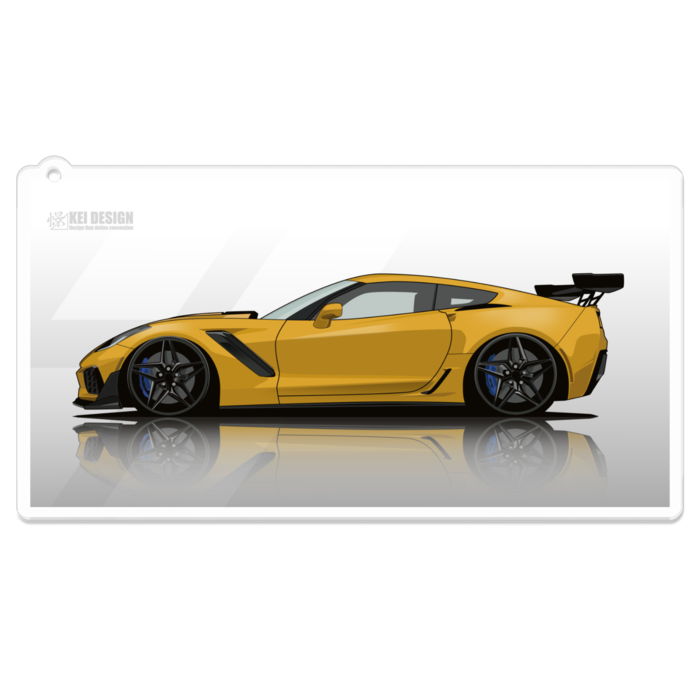 アクリルキーホルダー - 100 x 100 (mm)