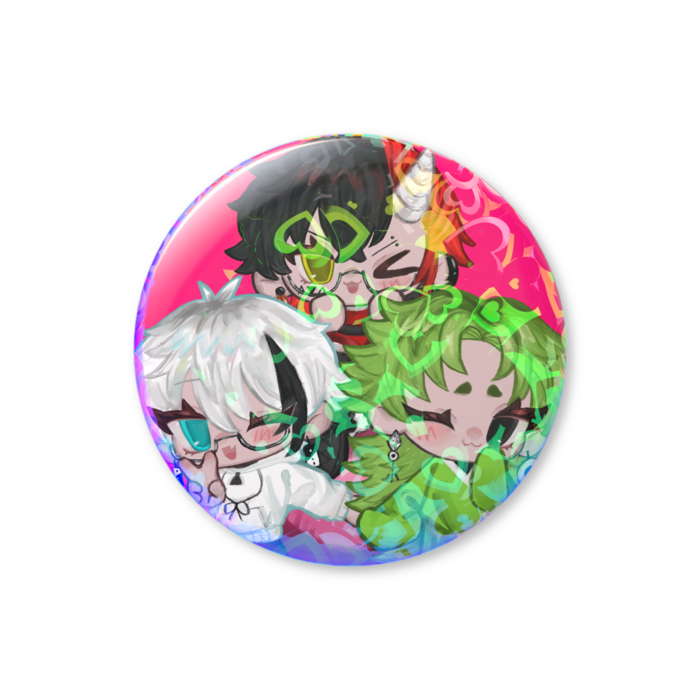 ホログラム缶バッジ - 56mm