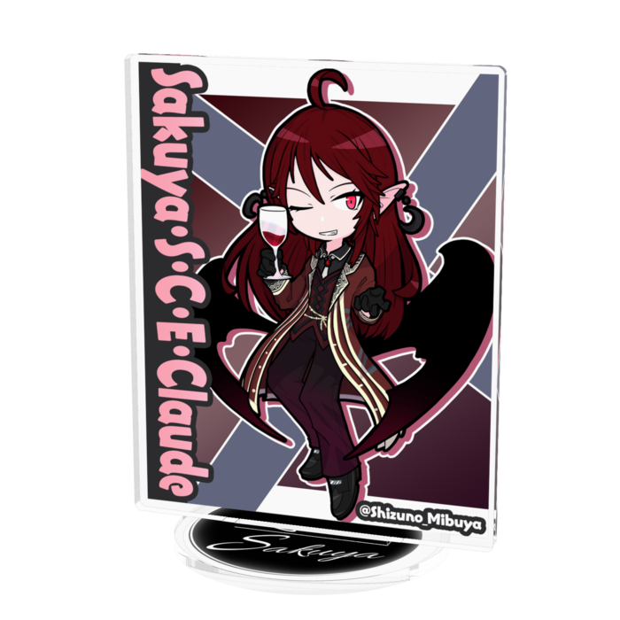 アクリルフィギュア - 100x100mm