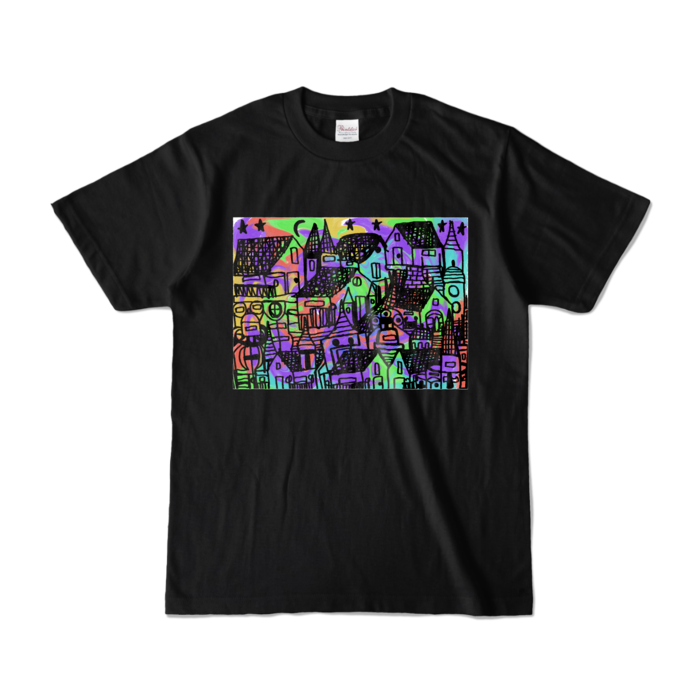 カラーTシャツ - S - ブラック (濃色)