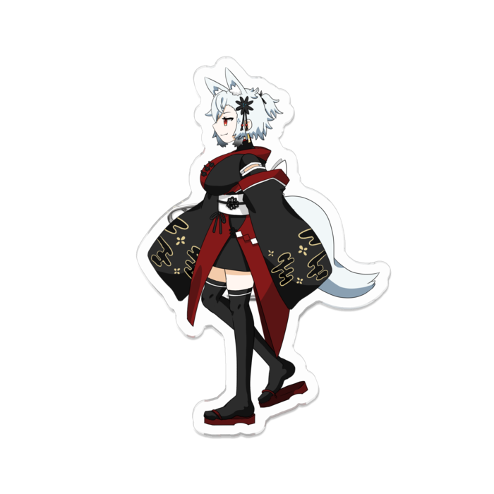 アクリルバッジ - 70 x 70 (mm)