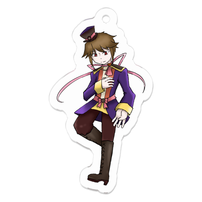 アクリルキーホルダー - 50 x 50 (mm)