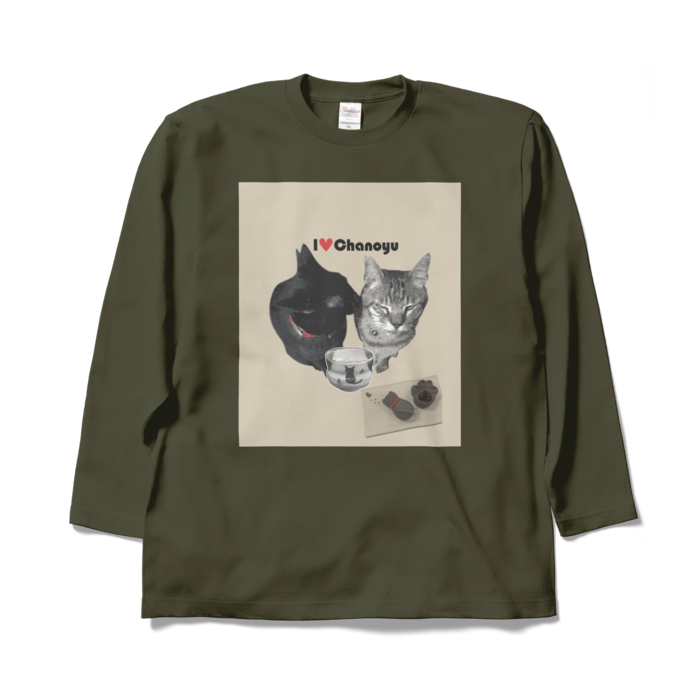 ロングスリーブTシャツ - XL - アーミーグリーン