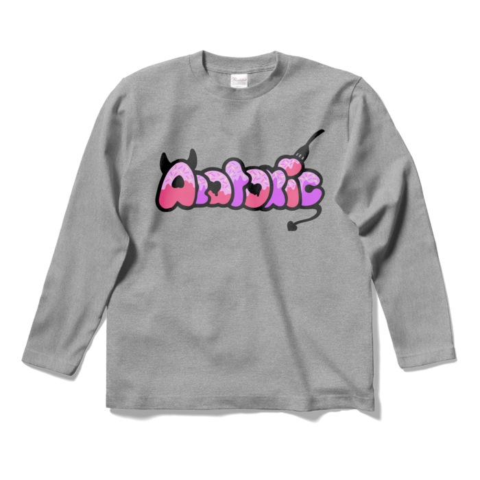 ロングスリーブTシャツ - S - 杢グレー