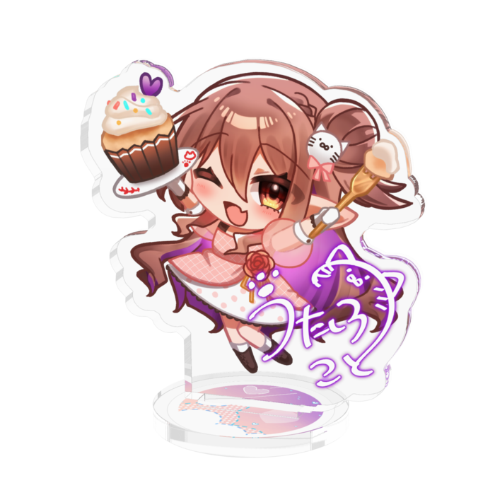 【サイン有💜】アクリルフィギュア - 50x50mm