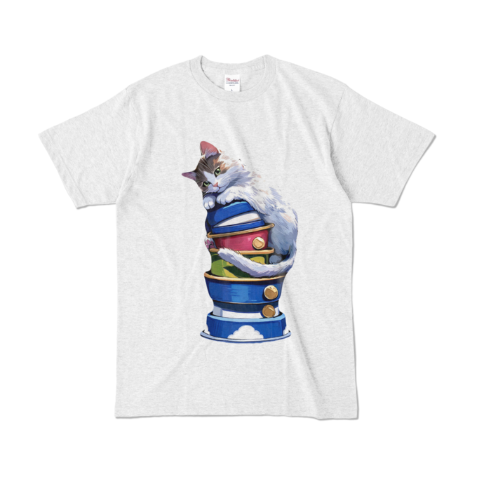 カラーTシャツ - L - アッシュ （淡色）