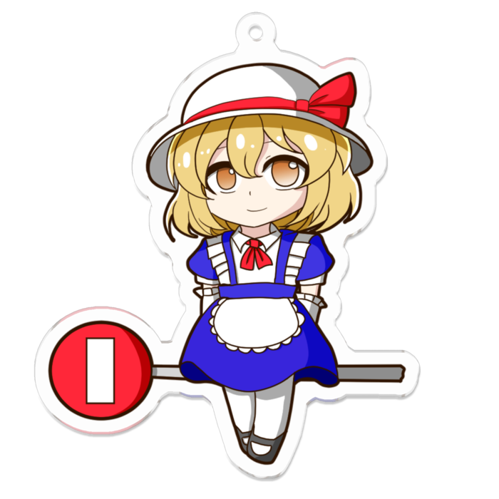 アクリルキーホルダー（コーティング） - 70 x 70 (mm)