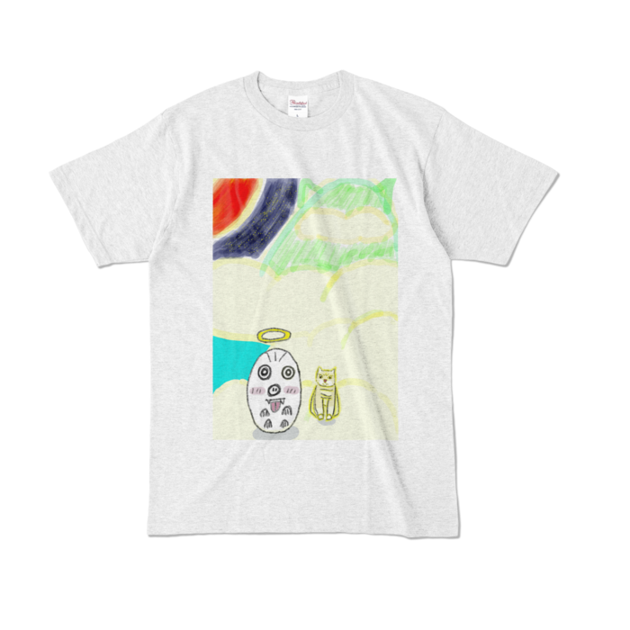 カラーTシャツ - L - アッシュ (淡色)(2)