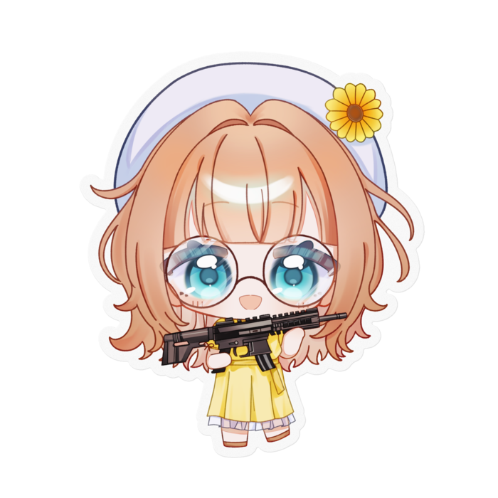 ステッカー - 100 x 100 (mm)